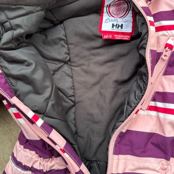 Helly Hansen Snowsuit size 2/92 preloved striped winter - Picture 6 of 9